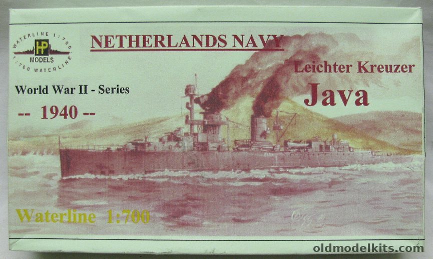 HP Models 1/700 Java Light Cruiser 1940 Netherlands Navy, NL004 plastic model kit